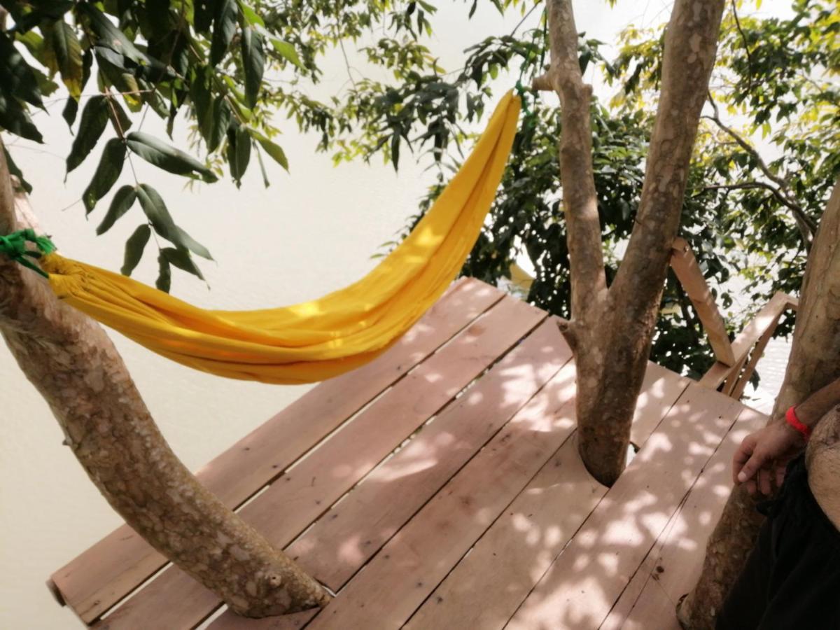 Fandee Island Treehouses & Ziplines - Tad Lo, Bolaven Loop Pakse Ban Kiangtat Exterior foto