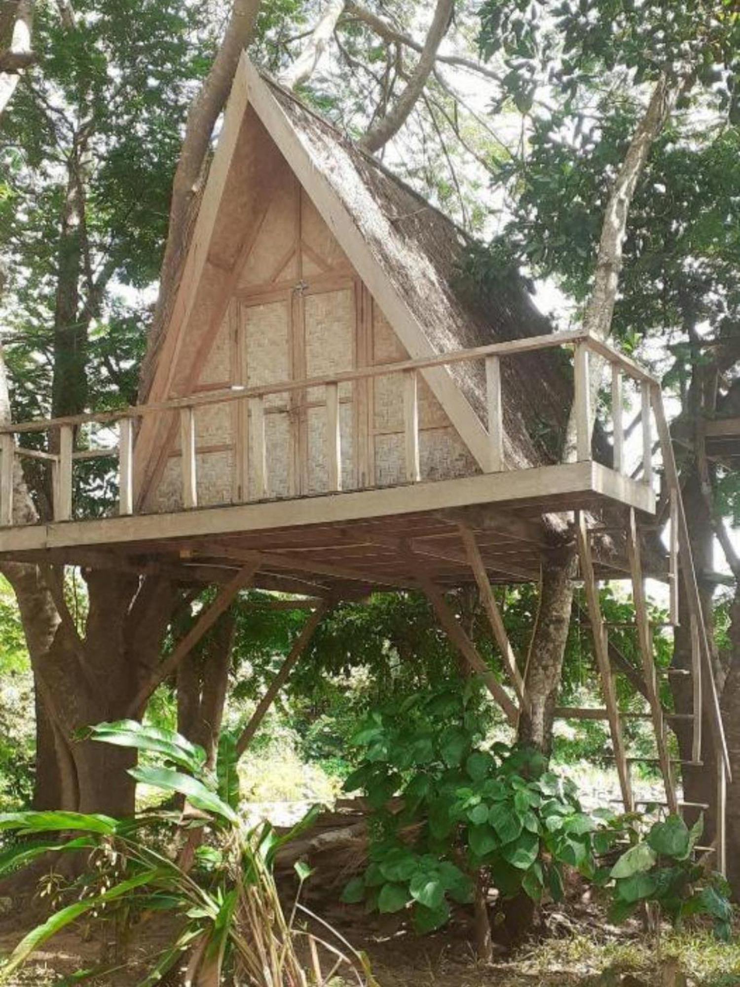 Fandee Island Treehouses & Ziplines - Tad Lo, Bolaven Loop Pakse Ban Kiangtat Exterior foto